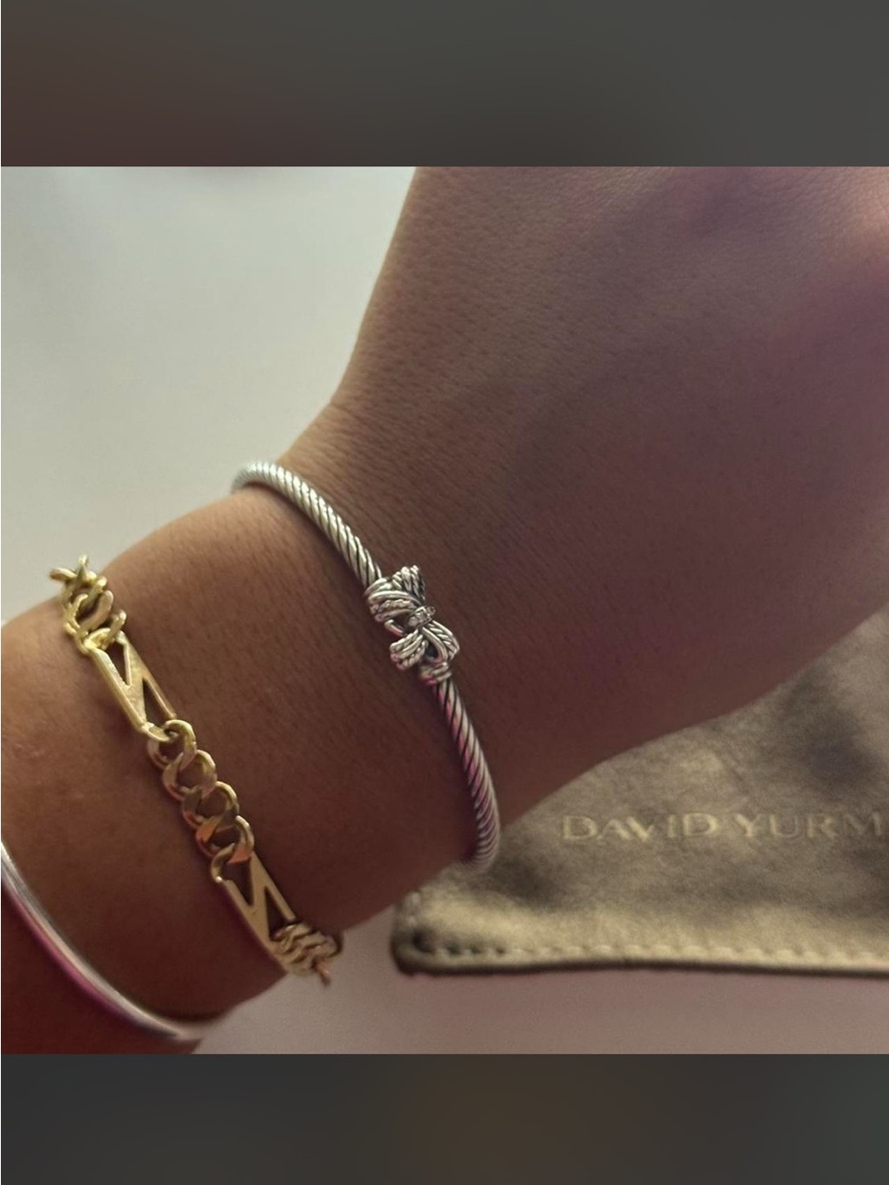 David Yurman Cable Bow Bracelet - Picture 3 of 3